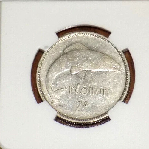 1931 Ireland 2S Florin NGC XF 45 Irish Silver KM# 7 Certified Key Date Coin - Image 4 of 4