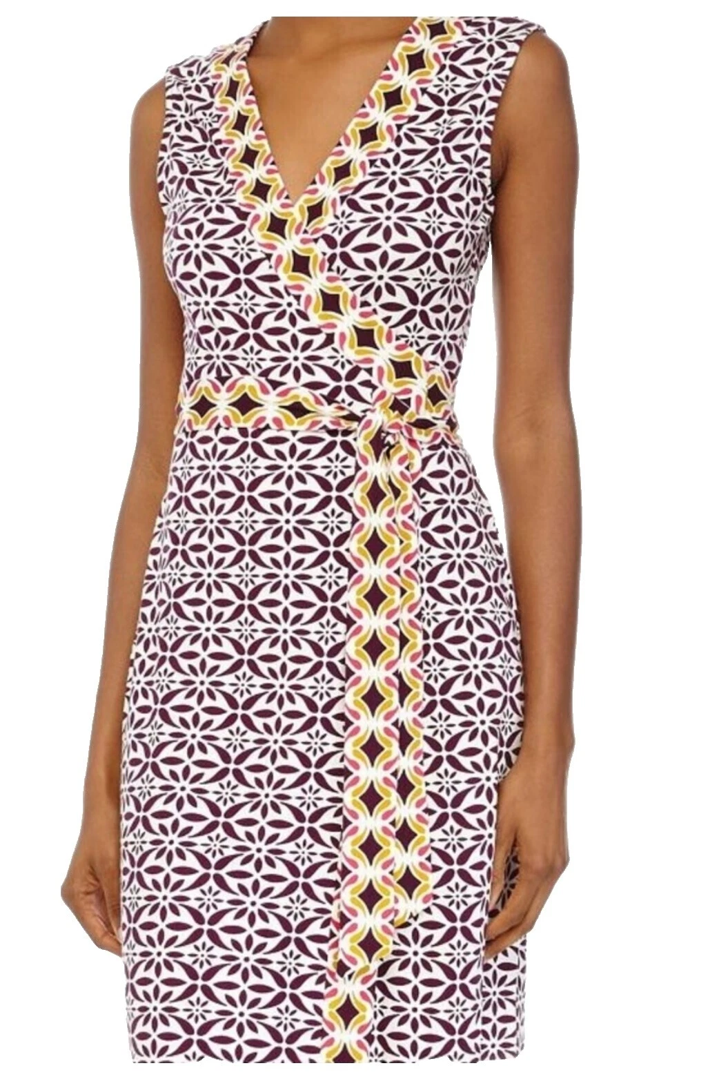 Diane von Furstenberg Geometric Wrap Dresses