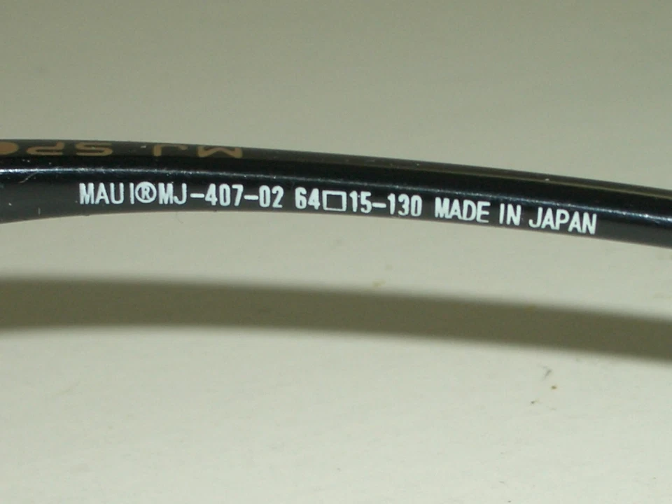 GAFAS DE SOL MAUI JIM MJ-407-02 64[]15-130 MJ DEPORTIVAS DEGRADADAS ESPEJO POLARIZADAS ENVOLVENTES Foto 4 de 4