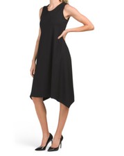 NEW ANNE KLEIN BLACK CAREER VISCOSE DRESS SIZE XL 