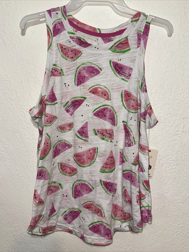 SECRET TREASURES WOMENS' SLEEP TANK TOP WATERMELON SMALL MEDIUM LARGE 2X 3X - Picture 2 of 13