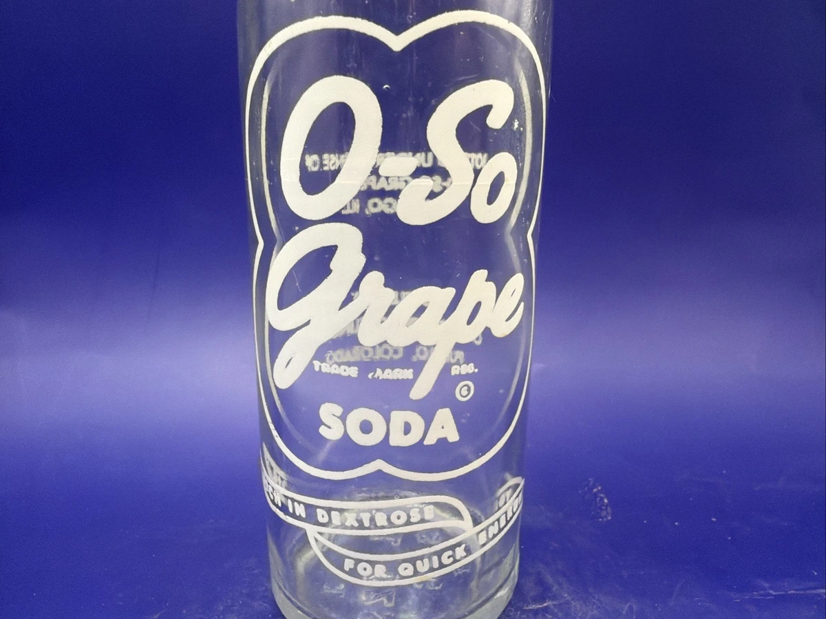 O So Grape Indiana Collectible Soda Bottles (1900-Now) for sale | eBay
