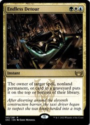 Endless Detour 183/281 Rare Streets of New Capenna
