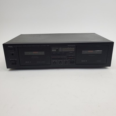 Vintage Yamaha KX-W332 Natural Sound Stereo Double Cassette Deck