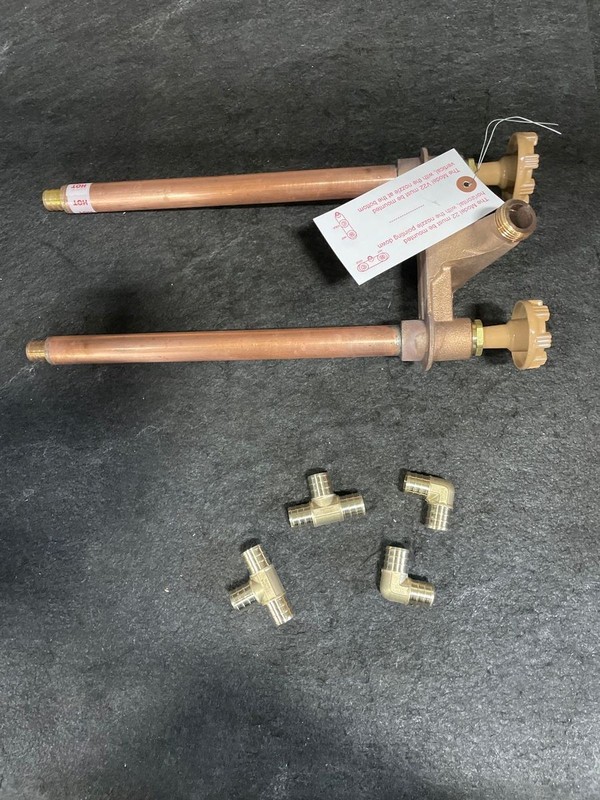 WOODFORD 22PX3 Freezeless Hot & Cold Wall Faucet 22PX3-10-MH