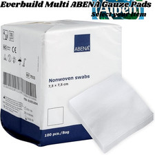 ABENA Gauze Pad Wound Injury Dressing Non Adhesive Woven Sterile Soft Absorbent