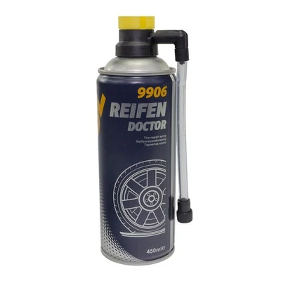 Pneu Médecin Panne Spray Anti-crevaison Dépannage Mannol 450 ML Pilot Réparer - Photo 1/4