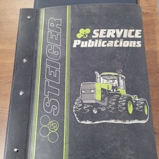 Steiger Tractor Series III And IV Service Manuals Vintage 1980 Orginal