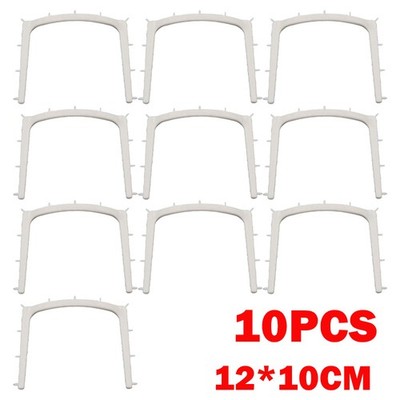 10Pcs Dental Autoclavable Plastic Rubber Dam Frame Holder U Shape Instrument NEW