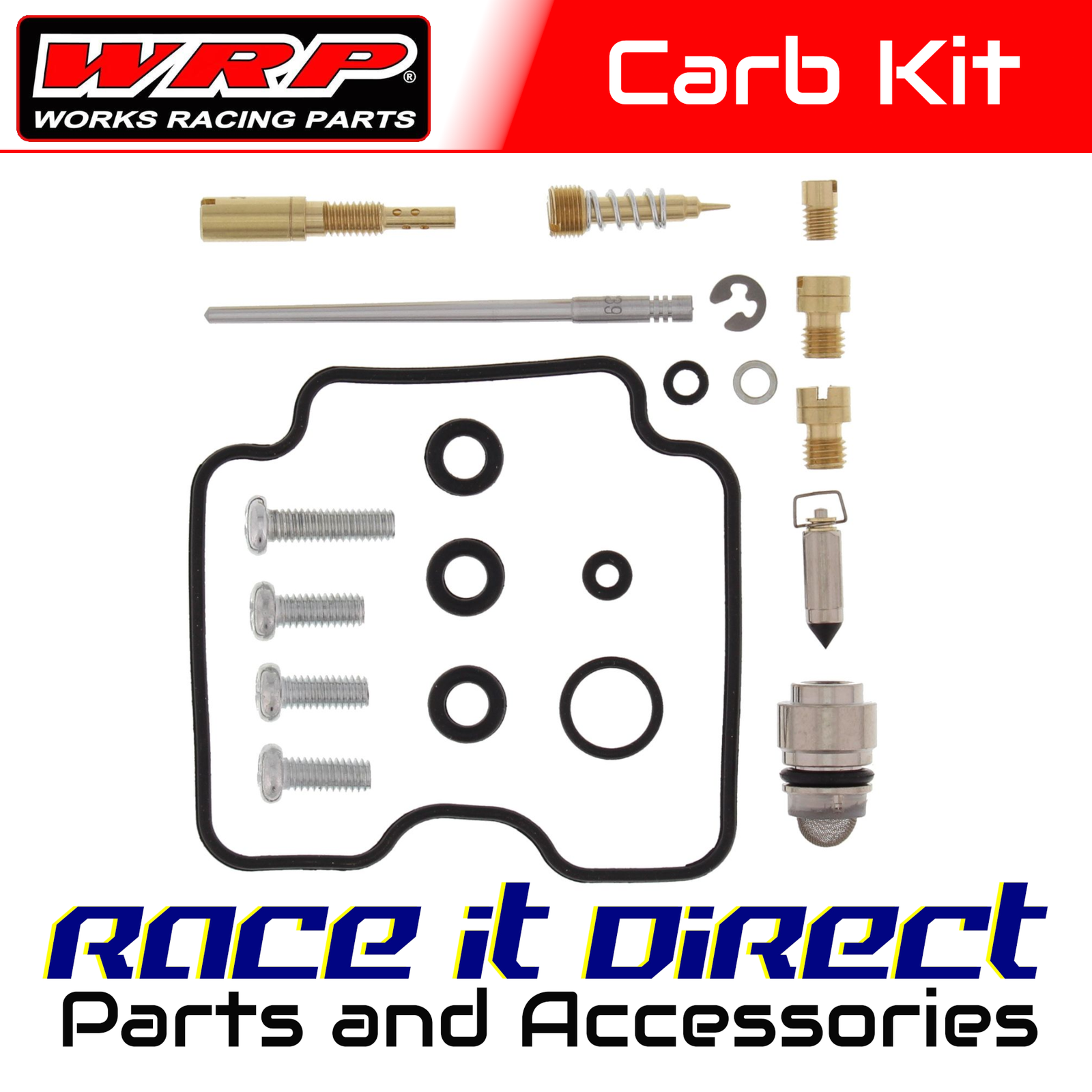 Carb Repair Kit for Yamaha YFM350 Raptor 2004-2013 Gasket Set WRP