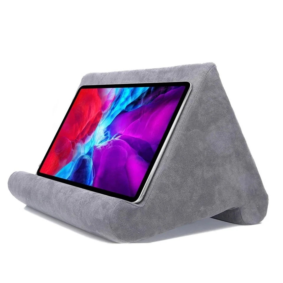 Tablet Pillow Holder Stand For iPad Book Reader Holder Rest Laps Reading Cushion - Image 3 of 4