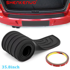 For Kia Soul 1994-2020 Rear Bumper Sill Cover Protector Guard Rubbe Trim 35.8in For Kia Soul 1994-2020 Rear Bumper Sill Cover Protector Guard Rubbe Trim 35.8in