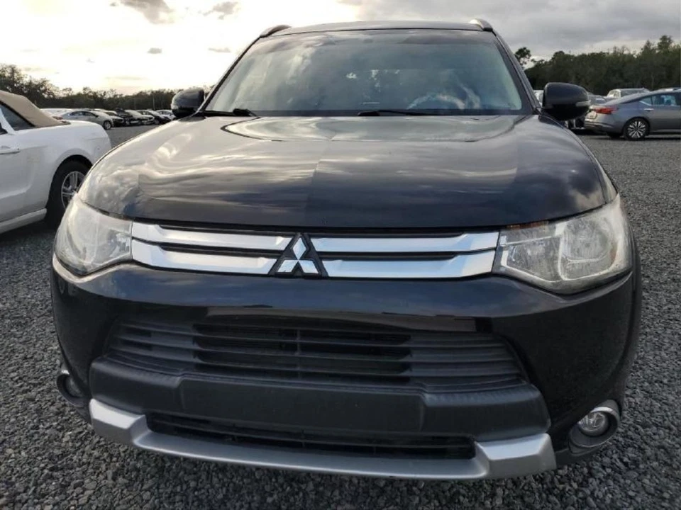 2014-2015 Mitsubishi Outlander LH Driver Side View Mirror Door Assembly OEM BLK Foto 3 de 4