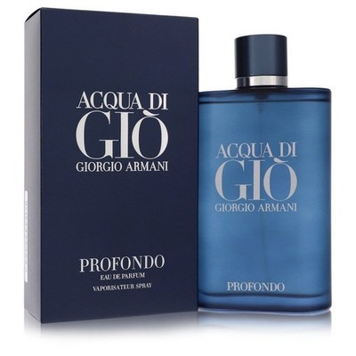 香水(男性用) Giorgio Armani ACQUA DI GIO PROFONDO Acqua Di Gio Profondo by Giorgio Armani Eau De Parfum Spray 6.7 oz