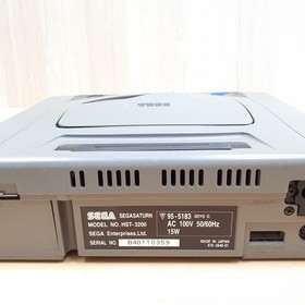 LOT 3 Sega Saturn Console broken for parts JUNK Japan White & Gray HST-3220 3200