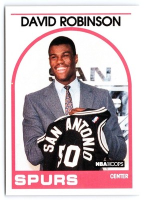 1989-90 NBA Hoops -  David Robinson RC #138
