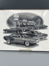 Dodge Muscle Cars Flash Backs Big Block Burgers Thom Sansoucie Series 4001