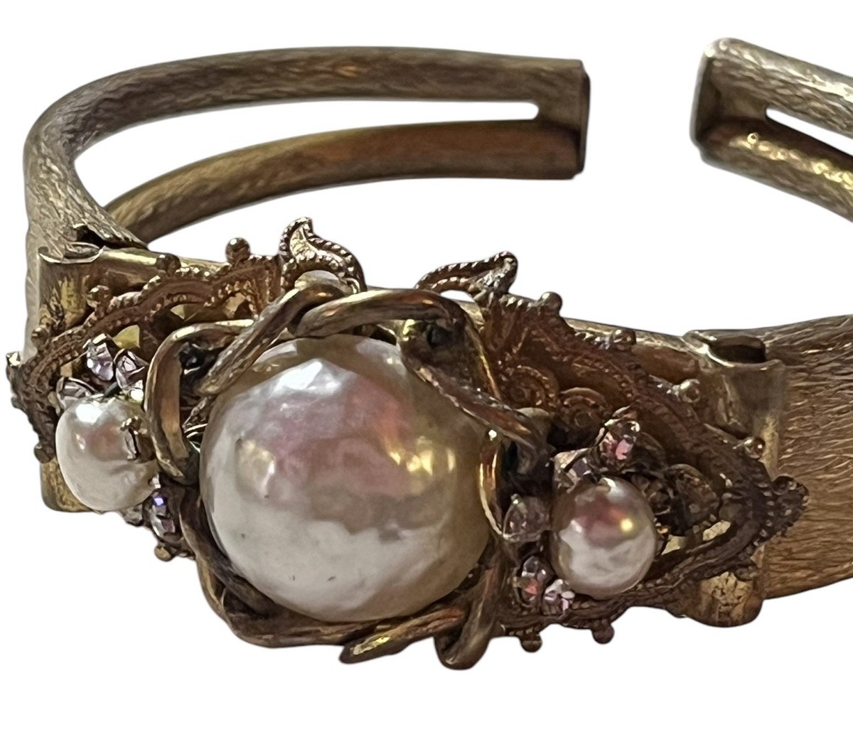 Miriam Haskell baroque pearl teardrop bracelet 【公式通販】