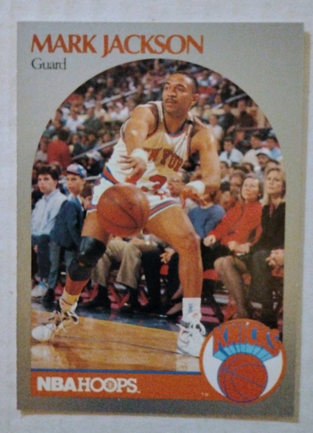 1990-91 NBA Hoops #205 - Mark Jackson -  if you know...you know