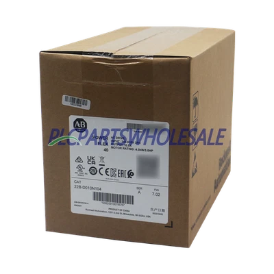 ALLEN-BRADLEY New Allen Bradley 22B-D010N104 PowerFlex 40- 4 kW 5 HP AC Drive