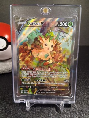 Leafeon V (Alternate Full Art) 167/203 SWSH07: Evolving Skies Holo NM