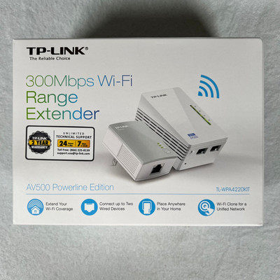 TP-Link Wi-Fi Range Extender AV500 Powerline Edition TL-WPA4220KIT status unknow