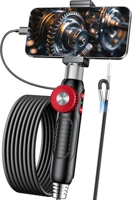 Industrial Borescope 1920P HD Endoscope 6.2mm IP67