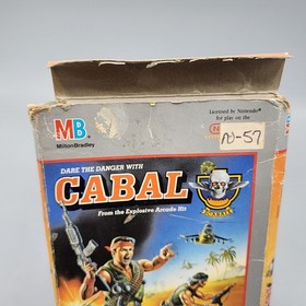 Cabal  (Nintendo Entertainment System, NES) BOX ONLY - NO GAME - Read