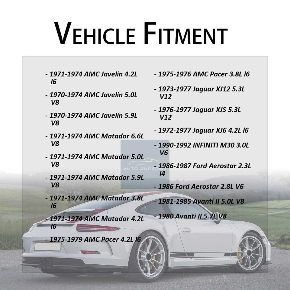 Rolamento de roda externa dianteira e conjunto de corrida 2 peças para Ford Maverick 5.0L 1970 - Imagem 4 de 4