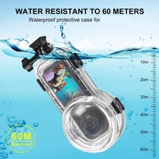 60m Waterproof Housing Dive Case For 360 X5 Sports Camera Invisible Protect