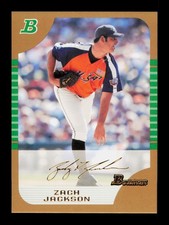 2005 Bowman Draft Picks & Prospects #BDP123 Zach Jackson Gold Toronto Blue Jays