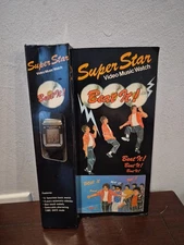 Original  Beat It Super Star Video Music Watch 1980New Old Stock