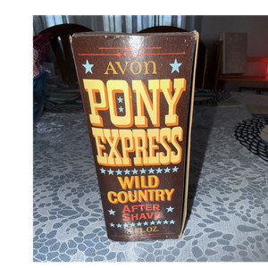 Vintage Avon Pony Express Wild Country Aftershave After Shave for Men 5 fl oz