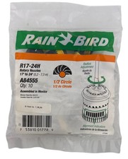 10 Rain Bird R17-24H Rotary Nozzles Half Circle 180 17' to 24' NEW SEALED