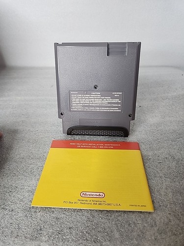 NES Tetris 2 1989 Authentic Game Cartridge W/manual - Picture 2 of 3