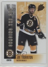 2002-03 Pacific Quest for the Cup Chasing the Cup Joe Thornton #4 HOF 0c3