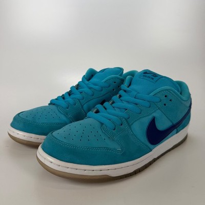 Nike SB Dunk Low Pro Blue Fury Deep Royal BQ6817-400 Mens Size 12 Aqua Blue