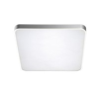 1X60W Led Plafon Sufitowy 5600Lm Srebrny Nowoczesny