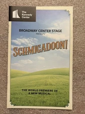 SCHMIGADOON Kennedy Center PRE BROADWAY Musical Playbill 2025! Alex Brightman +!