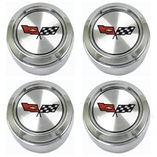 1982 4 Chevrolet Corvette Wheel Center Caps for Aluminum Wheels C3 NEW