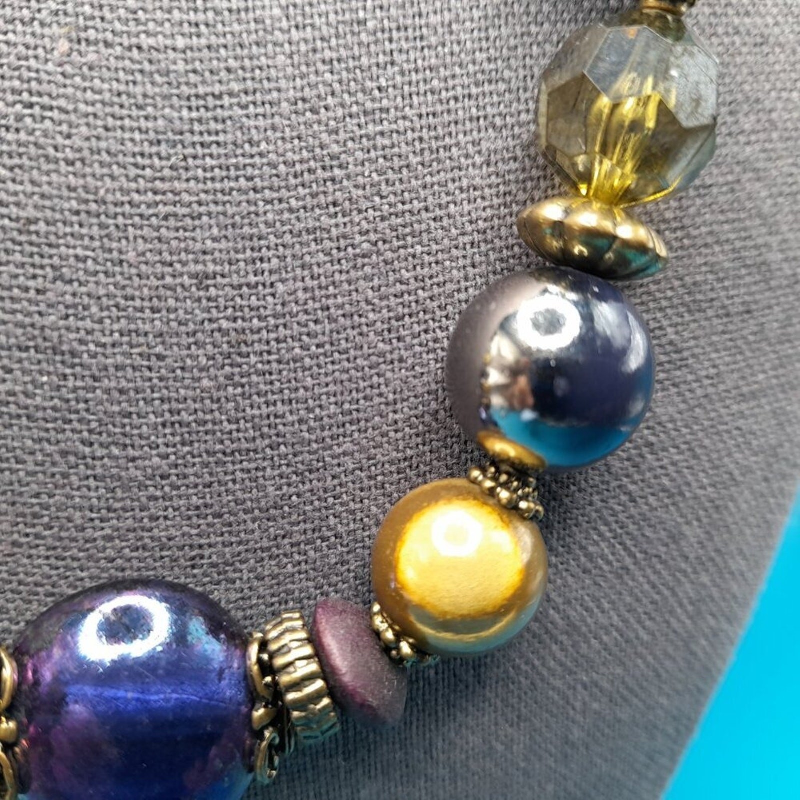 Ruby Road Multi-colored Bead Necklace, Single Str… - image 5