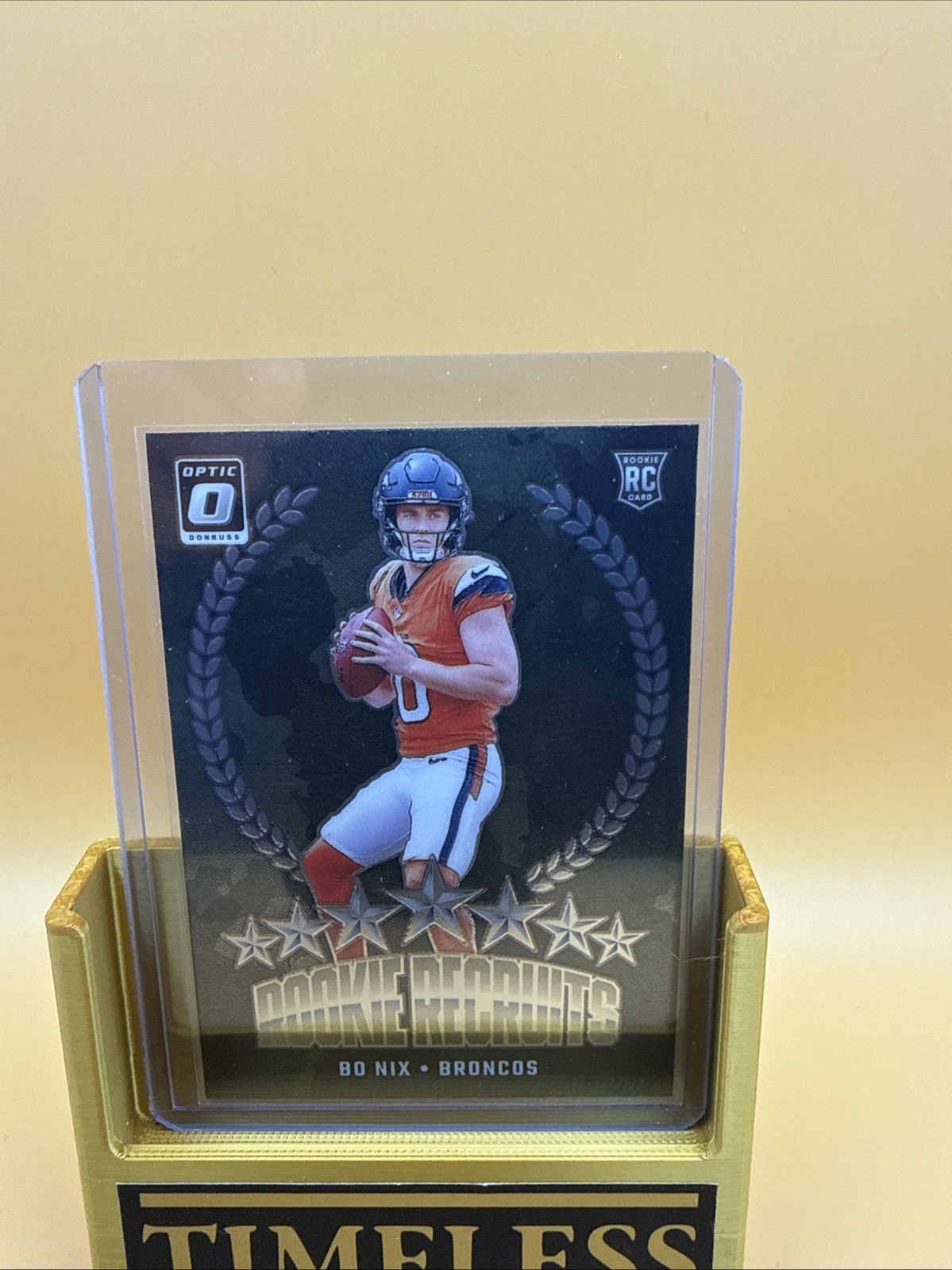 2024 Panini Donruss Optic - Rookie Recruits Bo Nix #4 (RC) Broncos