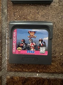 SEGA GAME GEAR Bundle of FIVE GAMES + Carrying Case Bag SONIC Chuck Rock