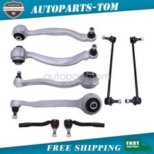 8x For Mercedes-Benz E400 E550 RWD Front Control Arm w/Ball Joint Sway Bar Link