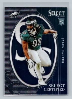 2023 Panini Select #CRO-JCA Jalen Carter Select Certified Rookies