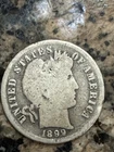 1899-s Barber Dime, Better date, 99c Shipping Offer