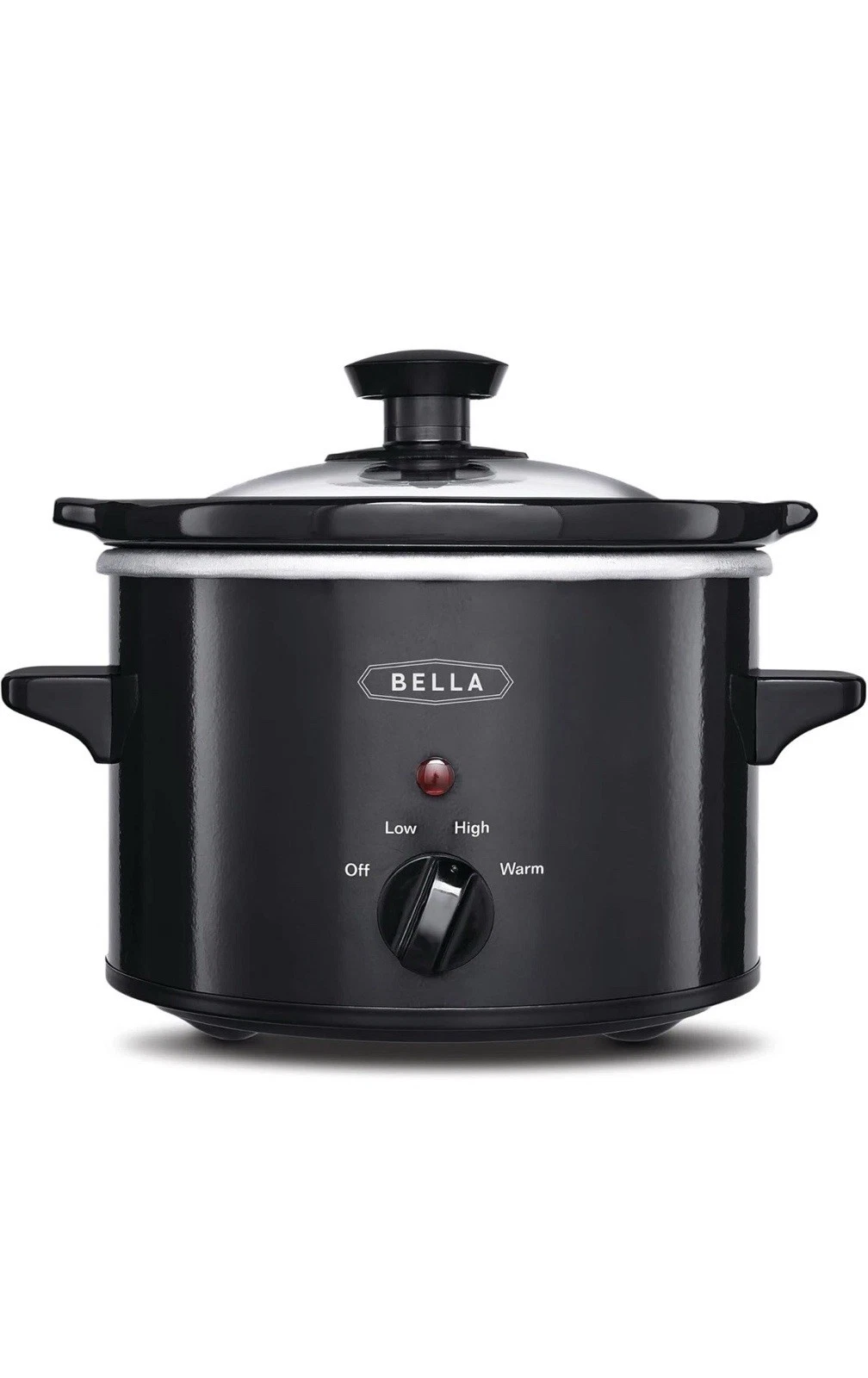 Bella 1.5 QT slow cooker, Black