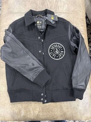 Volcom  x SNL  50th Anniversary Embroidered Chenille Patch Jacket | Size Small