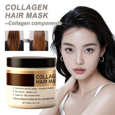 Collagen hair mask Quickly Repairing Damaged Hairs Nourish Hair Care Y1B8 S5N3