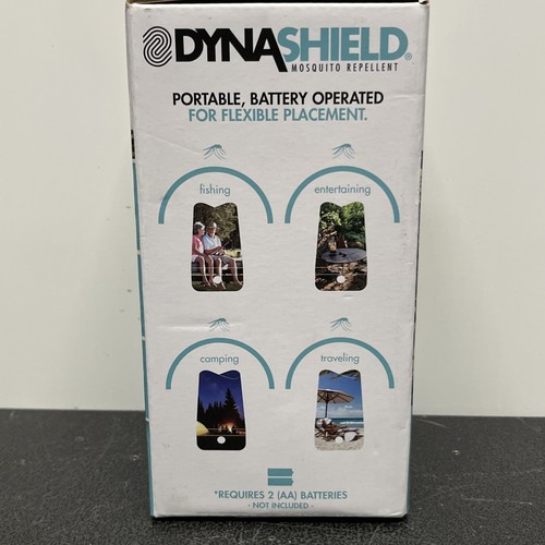 NEW!! DYNASHIELD Portable Battery Operated Non Pesticide Mosquito Repellent - Picture 4 of 6